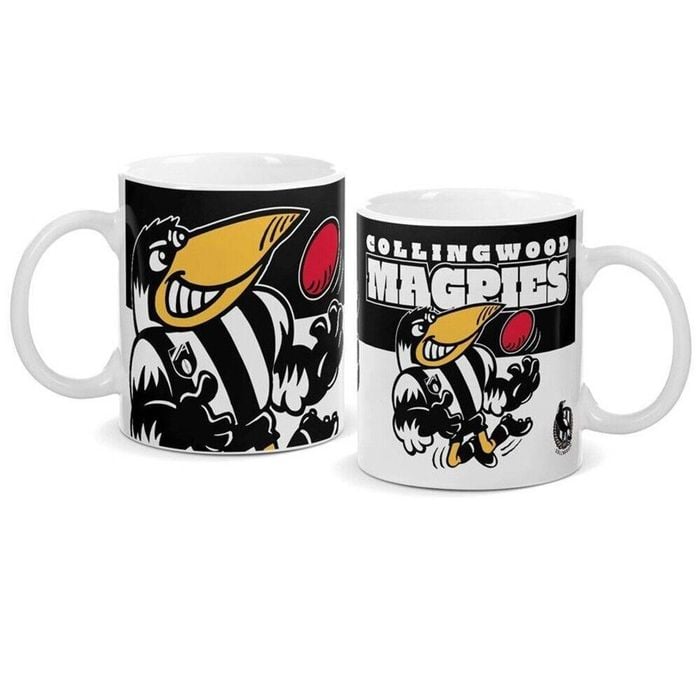 Afl Massive Mug - Collingwood Magpies - Coffee Cup - Approx 600ml