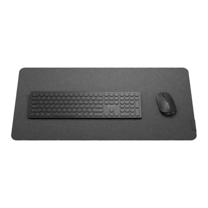 Alogic Felt Desk Mat Dark Grey With Black Tab 73*37cm [alfmdg]