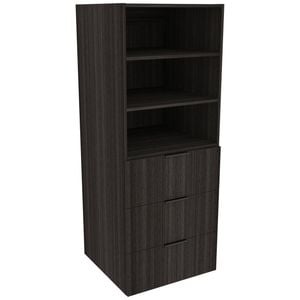 Lugna 1536 x 600 x 580mm Storm Ready to Assemble Robe Insert 2 Shelf 3 Drawer Unit