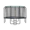 Centra 12FT Round Trampoline  Basketball Set  with Safety Net
