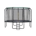 Centra 12FT Round Trampoline  Basketball Set  with Safety Net