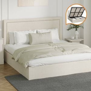 Oikiture Bed Frame King Size ADI