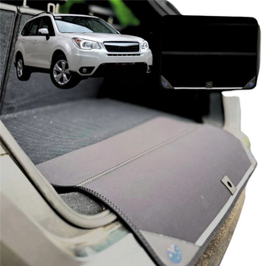 Rear Cargo Boot Bumper Protector for Subaru Forester 2013 - 2018 (SJ) - XL (98 x 55) - Black