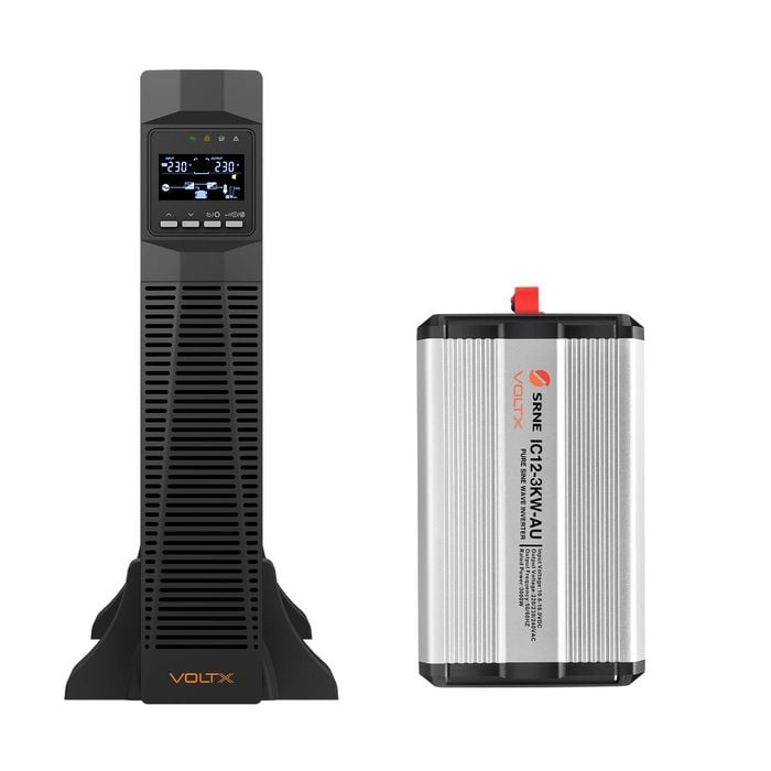 VoltX UPS 2000VA 2000W + 12V 3KW Inverter Home Backup Battery Inverter System