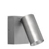 CLA Lighting Sec Surface Mounted LED Tri-CCT Single Adjustable Wall/Pillar Light (Titanium) IP65
