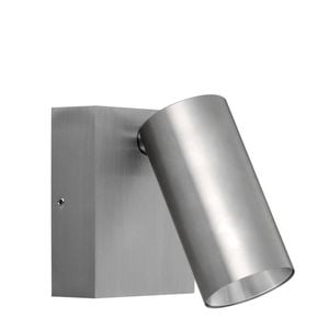 CLA Lighting Sec Surface Mounted LED Tri-CCT Single Adjustable Wall/Pillar Light (Titanium) IP65