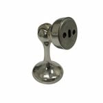 Adoored Polished Chrome Trumpet Magnetic Doorstop