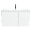 New England Joinery 900mm White Satin Grandeur Vanity