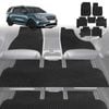 6D Diamond Car Floor Mats for Kia Carnival 2021-Current-Ultimate Set-Black-Outback GT