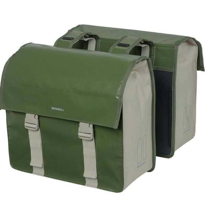 Basil Urban Load Double Pannier Bag 48-53l Green Green