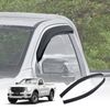 Weathershields for Ford Ranger Single Cab 2022-Onwards Extended Coverage Wind Deflectors