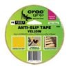 Croc Grip 10m x 25mm Yellow Anti Slip Tape