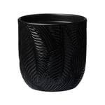 Northcote Pottery 17 x 17cm Black Isla Pot