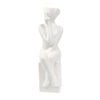Urban Emerson 32cm Sitting Lady Ceramic Flower Vase - White