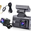 Elinz 4K 2K Dual Dash Cam WiFi GPS Car Camera Recorder WDR Night Vision Hardwire Fuse Kit