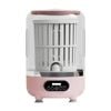 Catzon Portable Rechargeable Washing Machine 3L Cordless Mini Washer-Pink