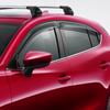Genuine Mazda 3 BM BN Slimline Weathershields set Accessory Part BM11ACWSSB