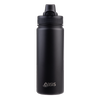 Oasis Challenger Stainless Steel Quick Release Drink Bottle 550ml - Black