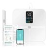 Smart Body Fat Scale with Handle White