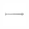 Zenith M8 x 100mm Hot Dipped Galvanised Cup Head Bolt And Nut - Each