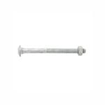 Zenith M8 x 100mm Hot Dipped Galvanised Cup Head Bolt And Nut