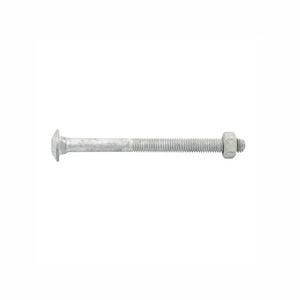 Zenith M8 x 100mm Hot Dipped Galvanised Cup Head Bolt And Nut - Each