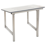 Johnson Suisse 960 x 360mm White Assist Wall Fixed Shower Seat