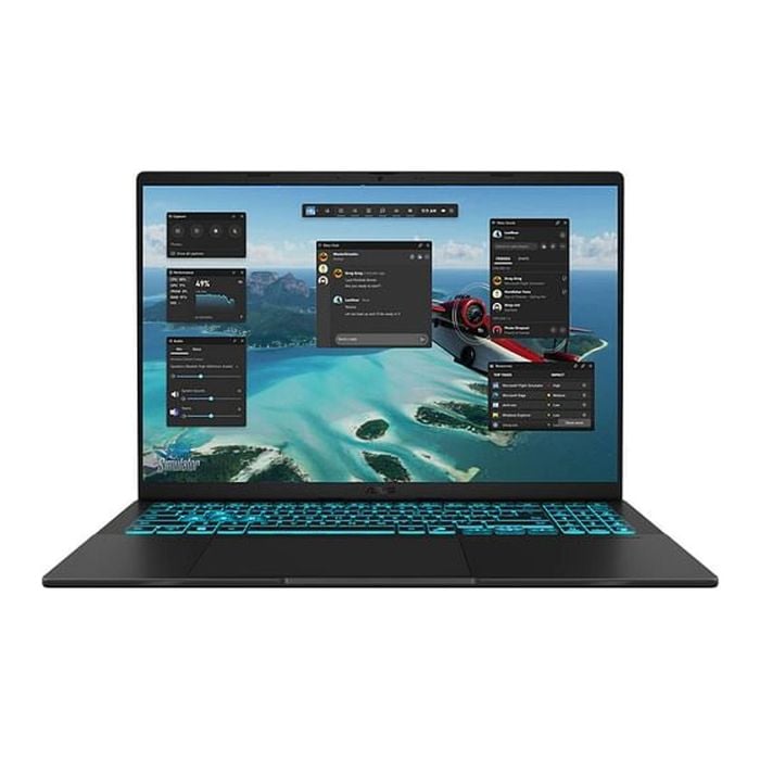 Asus Vivobook 16 16" Wuxga Laptop, Core 7 240h, 16gb Ram, 512gb Ssd, Rtx 4050, Windows 11 Home - Matte Black [v3607vu-rp036w]