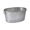 Moda Oval Beverage Tub Galvanised Stainless Steel 460x355x220mm