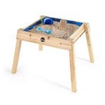 Plum Play AU Build & Splash Wooden Sand/Water Outdoor Table for Kids 69x23x14cm