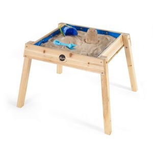 Plum Play AU Build & Splash Wooden Sand/Water Outdoor Table for Kids 69x23x14cm