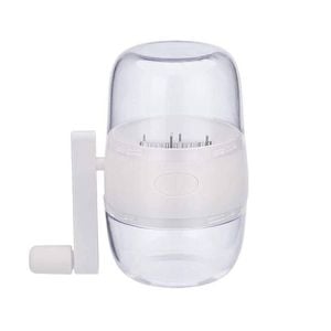 Catzon Portable Nut Grinder Hand Crank Food Shredder Kitchen Tool-white