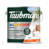 Taubmans 4L White Low Sheen All Weather Exterior Paint