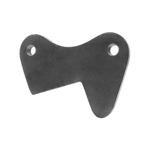 Sunrise Caliper Mount Plate Kidney Shape 7/16" Natural 40-45mm Sq Axle - Mbmpn
