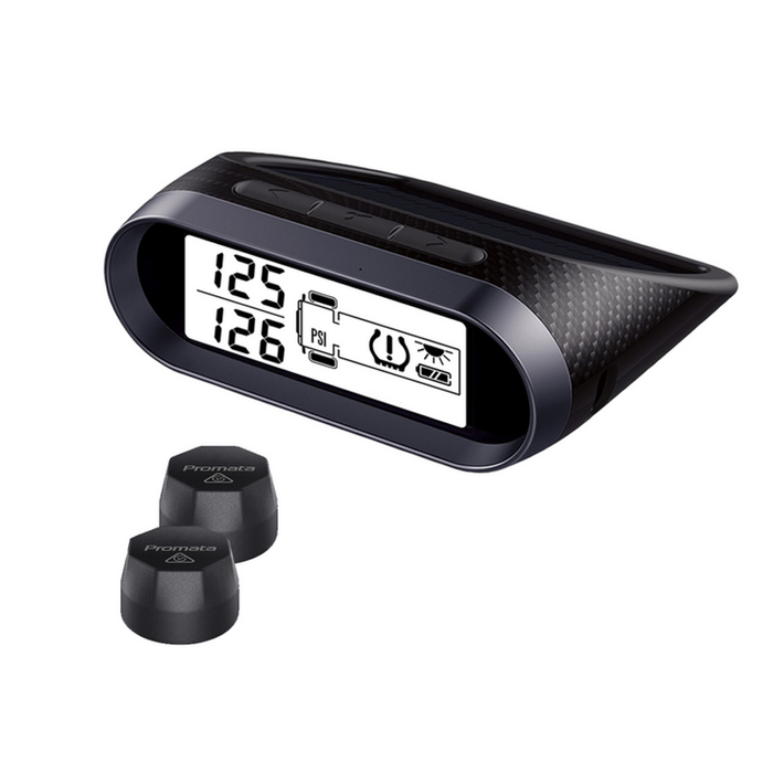 Promata Mata T2 Solar Tyre Pressure Monitor For Trucks - 2 External Sensors
