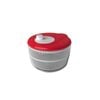 Davis & Waddell Salad Spinner Bowl 25x18cm - White/Red