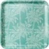 LVD Bamboo/Melamine Serving Tray 33x33cm - Square Palm
