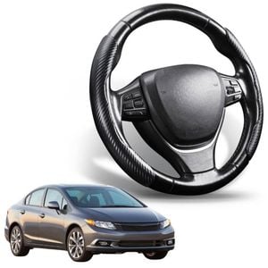 Segmented Steering Wheel Cover for Honda Civic 2012 - 2016 (Sedan, 9th Gen)