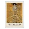 Galrie Gustav Klimt's Portrait of Adele Bloch-Bauer - Iconic Art Nouveau Masterpiece, White Frame, A3 30 x 42cm (12 x 16inch)