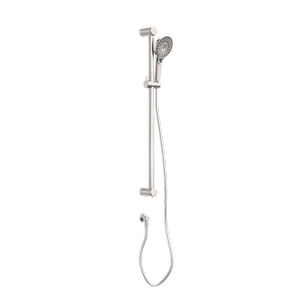 Nero Mecca Care 32mm Grab Rail And Adjustable Shower Rail Set 900mm Brushed Nickel