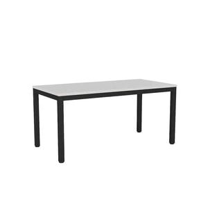 Olg Axis Table 4 Leg Black Frame White Top L1500mm X W750mm