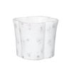 Astin Sinclair 270 x 220mm Rustic White Organic Shape Planter