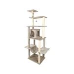 Pet Zone 195cm Grey Cat Scratching Tree