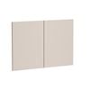 Kaboodle 900mm Cannellini Modern Rangehood Doors - 2 Pack
