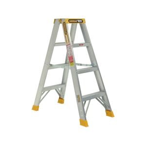 Gorilla 1.2m 180kg Heavy Duty Double Sided Aluminium Ladder