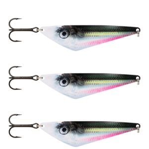 3x Rapala 8.5cm Harmaja Metal Spoon Fishing Lures - Live Herring