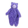 Happy Tails Stufflingless Hippo Plush Toy