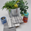 RANS Madrid Stripe & Check tea towels set-3