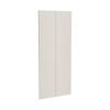 Kaboodle 900mm Cremasala V-Groove Pantry Doors - 2 Pack