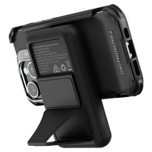 EFM FLUX 10 000mAh Magnetic Power BankWith MagSafe Compatability and Foldable Stand - Black